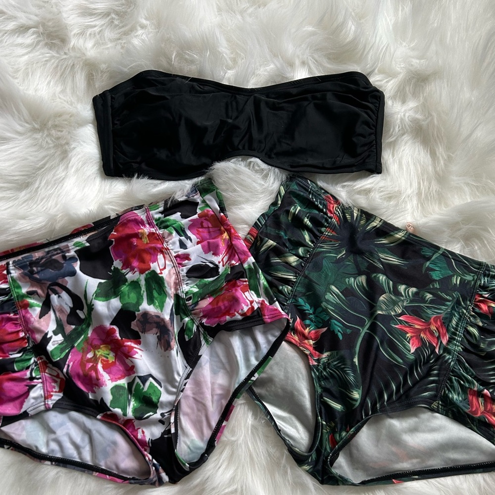 High Waisted Bikini (3 piece)